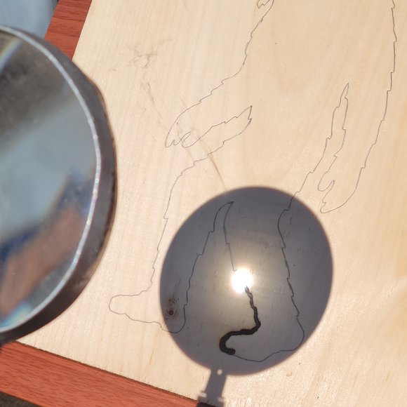 SunFunArt Bigfoot Sasquatch Woodburning! Turn on Bigfoot light switch plate. NEW - Picture 8 of 8